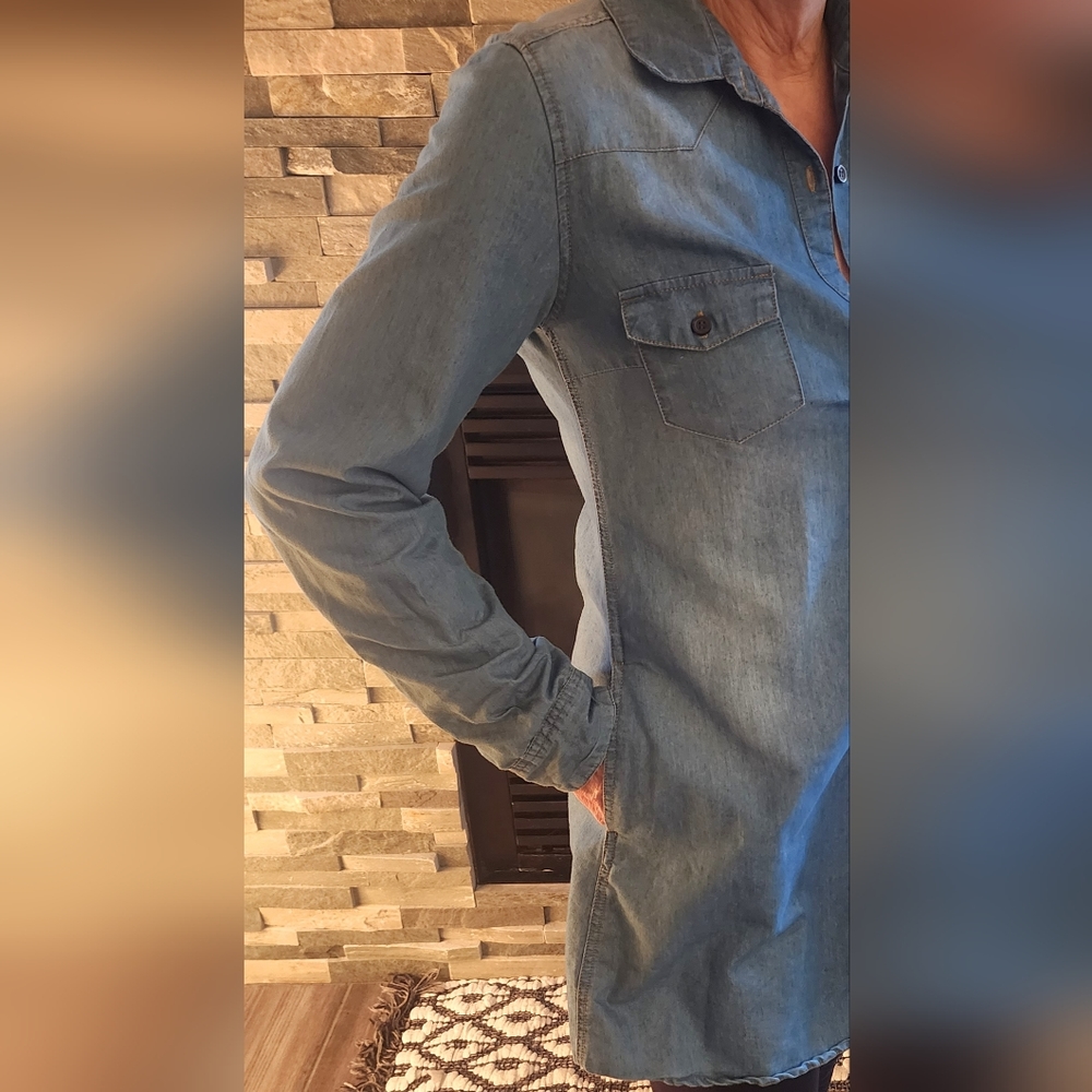 Lightweight Denim tunic - Picture 2 of 4